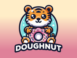 logo pour un magasin de vente de donuts en France